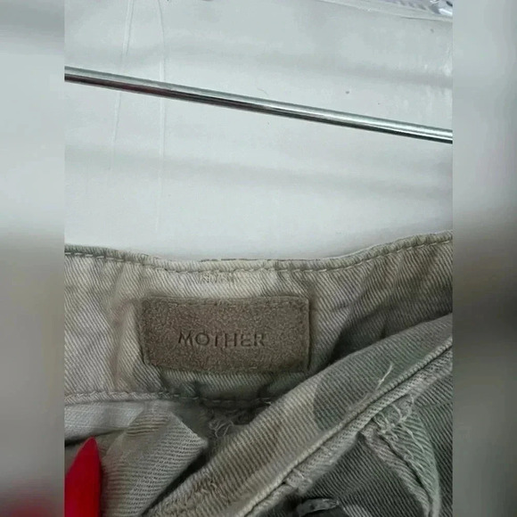 MOTHER DENIM
THE SHAKER CHOP CROP FRAY LINEN PANTS 
DESERT PRINT Size 27 - Picture 5 of 6